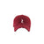 Burgundy Fancy Distressed Hat