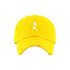 Neon Yellow Fancy Distressed Hat