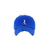 Royal Blue Fancy Distressed Hat