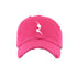 Hot Pink Fancy Distressed Hat