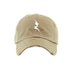 Tan Fancy Distressed Hat