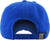 Royal Blue Fancy Distressed Hat