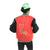 Live Nudes Letterman Jacket (Red/Black)