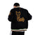 Live Nudes Letterman Jacket (Black/Black)
