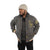 Live Nudes Letterman Jacket (Grey/Yellow)