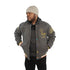 Live Nudes Letterman Jacket (Grey/Yellow)