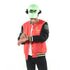 Live Nudes Letterman Jacket (Red/Black)