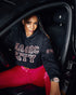 Rose Gold Cropped Hoodie