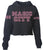 Rose Gold Cropped Hoodie