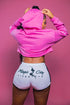 White Booty Shorts